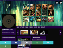 Tablet Screenshot of paulizakmusic.com